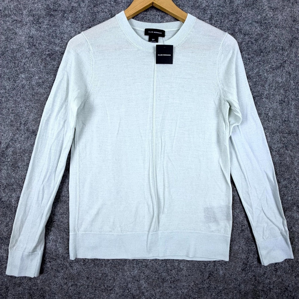 Club Monaco Mackenzie Sweater Womens Small Mint Chandails Lightweight Thin